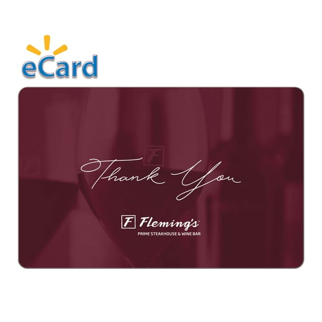 Flemings 50 Thank You eGift Card