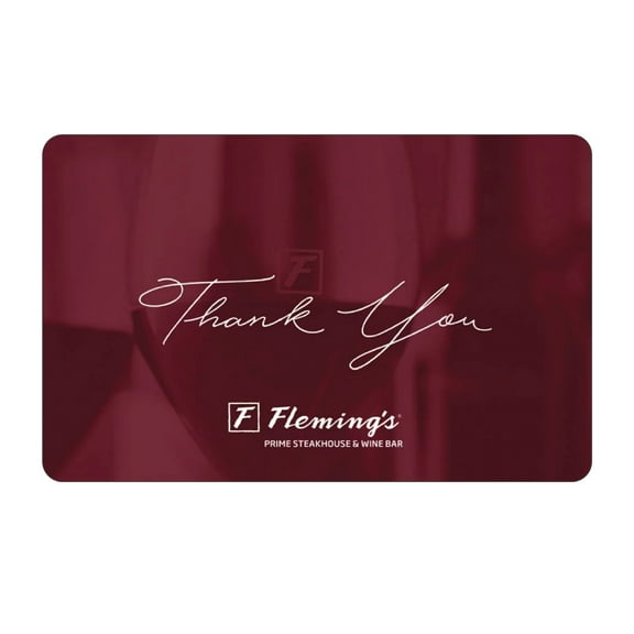 Fleming's $50 Thank You eGift Card [Email Delivery]
