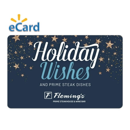 Flemings - $25 Holiday Gift Card (Digital Delivery) [Digital]