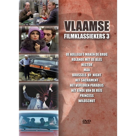 Flemish Film Classics Collection (Box 3) - 10-DVD Box Set ( Rolande met de bles (Chronicle of a Passion) / Hector / Max / Brussels by Night / Het ve [ NON-USA FORMAT, PAL, Reg.0 Import - Netherlands ]