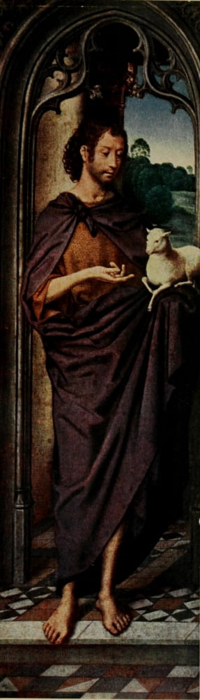 Flemish & German Masterpieces St Lawrence Canvas Art - Hans Memling (24 x 36)