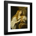 thumbnail image 1 of Flemish School 11x14 Black Modern Framed Museum Art Print Titled - Mary Magdalene (17th Century), 1 of 5