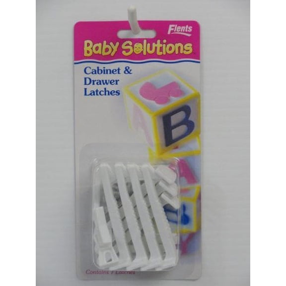 Flents Baby Solutions Cabinet & Drawer Latches - 7 Latches