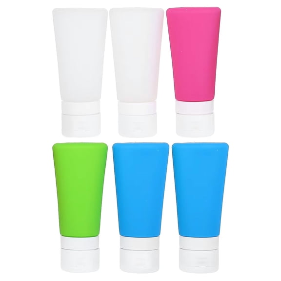 Flents Essentials, 6 Silicone Bottles, 3 oz Each