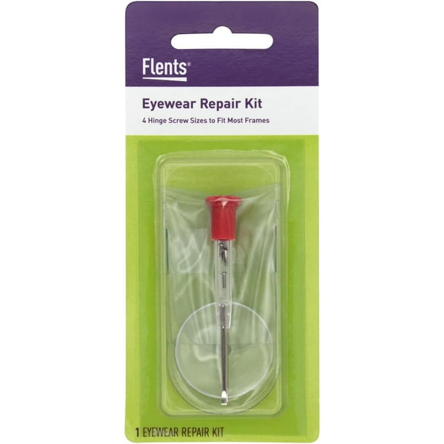 Flents Eyewear Eye Glasses Repair kit, with Magnifying Glass