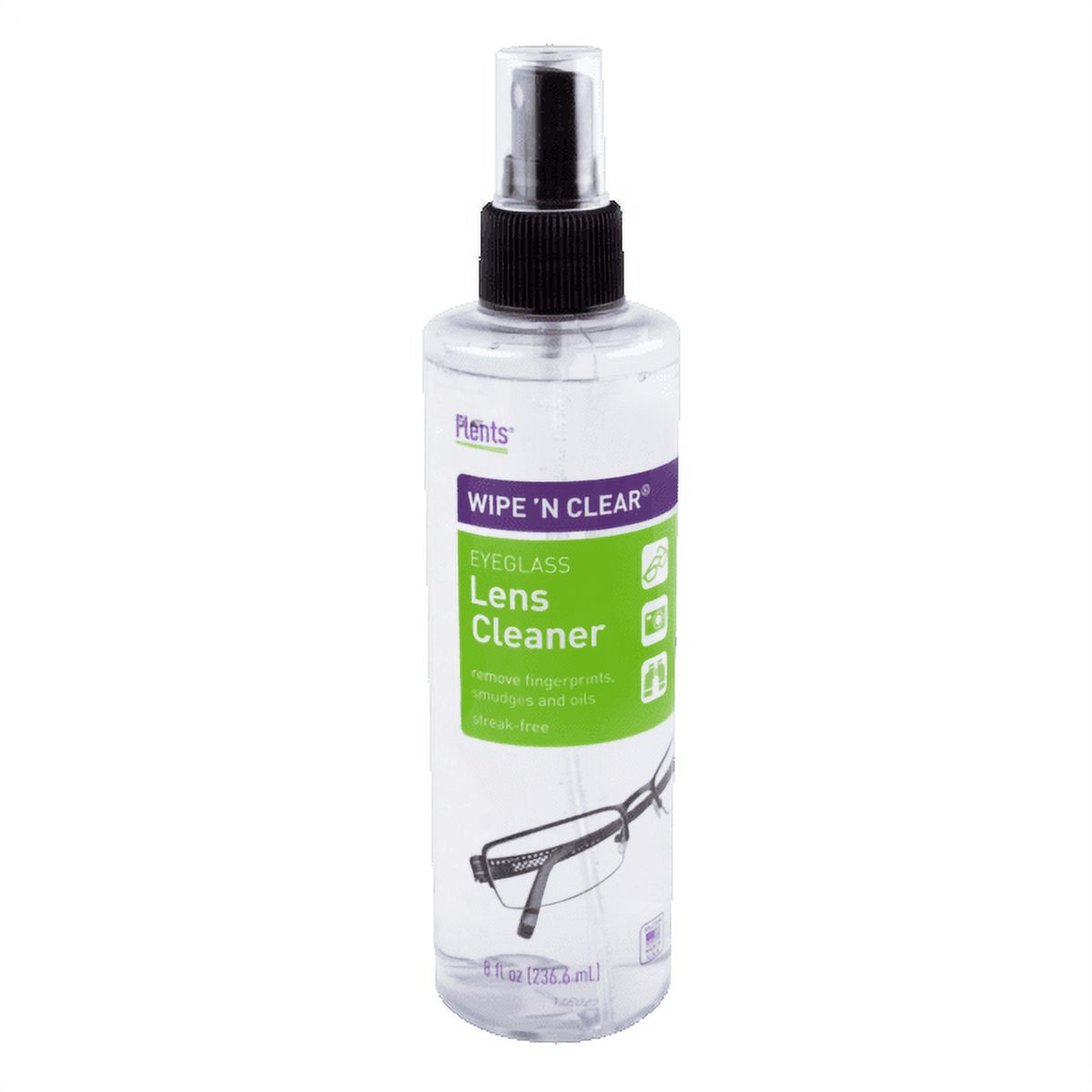 Flents Ezy Dose Flents Wipe 'n Clear Spray Lens Cleaner, 8 fl oz spray bottle - image 1 of 2