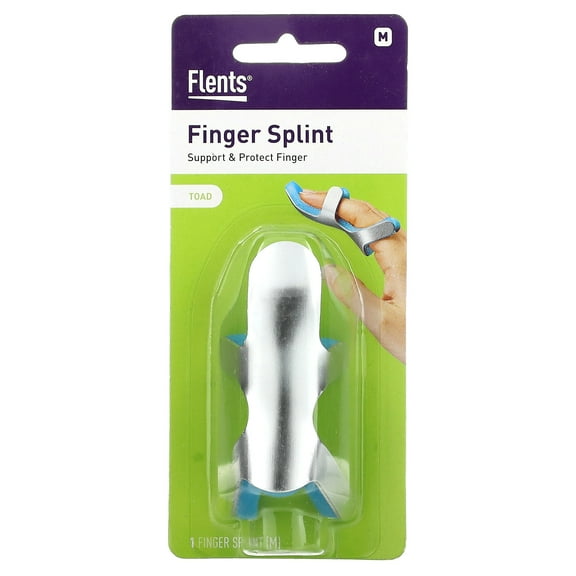 Flents Finger Splint, Toad, Medium, 1 Piece