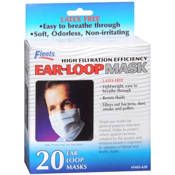 Flents Ear-Loop Mask - 20 ea.