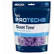 Flents Quiet Time® Soft Comfort Ear Plugs (NRR 33), Made in the USA (70 Pair)