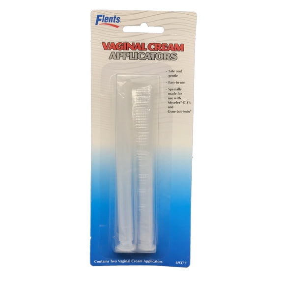 Flents Vaginal Cream Applicator - For Use with Mycelex -G 1% and Gyne-lotrimin