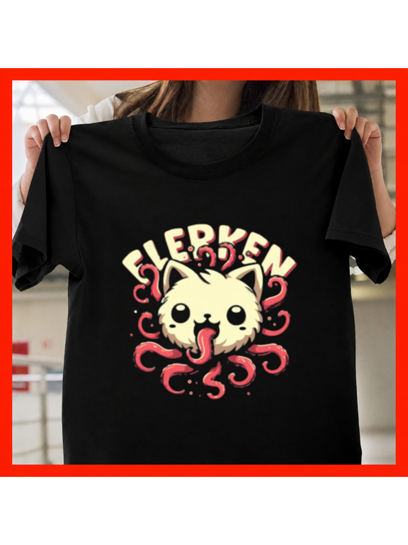 Flerken Alien Feline Cosmic Comic Movie Monster Kitty Unisex T-Shirt, up to size 5XL