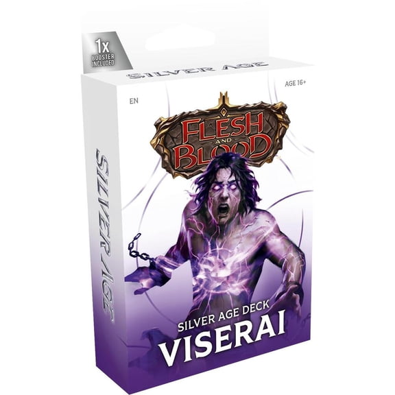 Flesh & Blood TCG Silver Age Chapter 1 Deck - Viserai (Runeblade) - 60 Cards