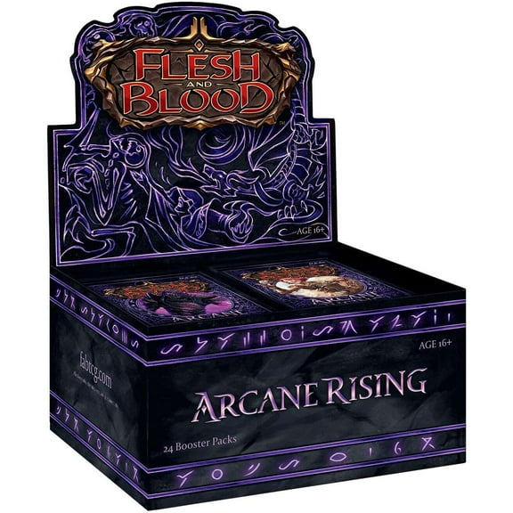 Flesh & Blood Trading Card Game Arcane Rising Booster Box (1st Edition (Alpha), 24 Packs)