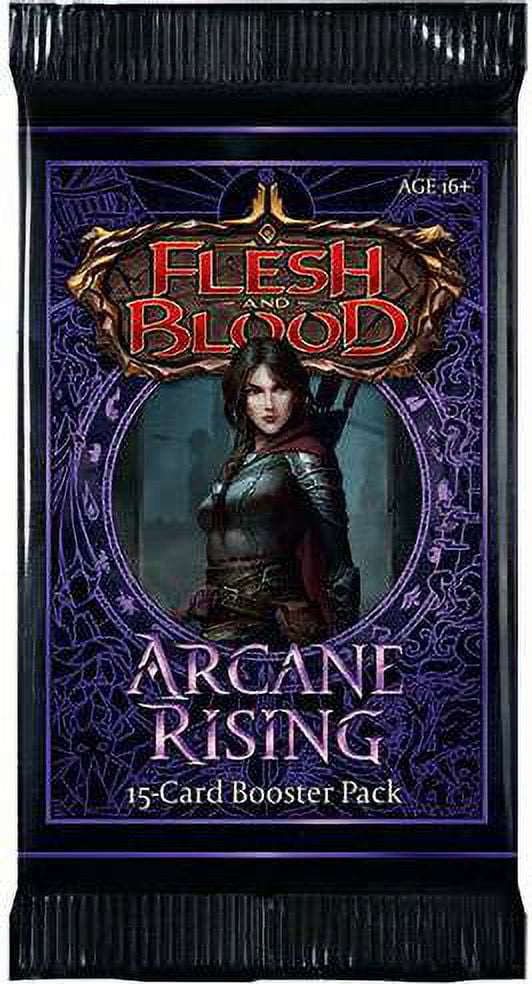 Flesh & Blood Trading Card Game Arcane Rising Booster Pack (1st Edition (Alpha), 15 Cards) - Walmart.com Flesh & Blood Trading Card Game Arcane Rising Booster Pack (1st Edition (Alpha), 15 Cards) - Walmart.com