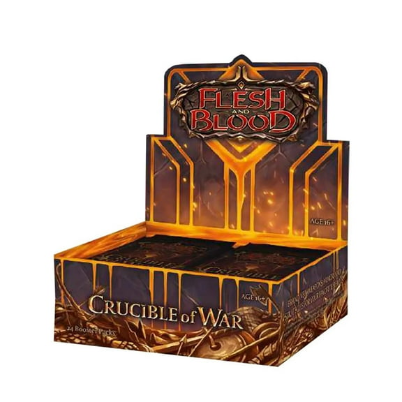 Flesh and Blood TCG: Crucible of War Booster Box - Alpha 1st Edition [Card Game, 2 Players]