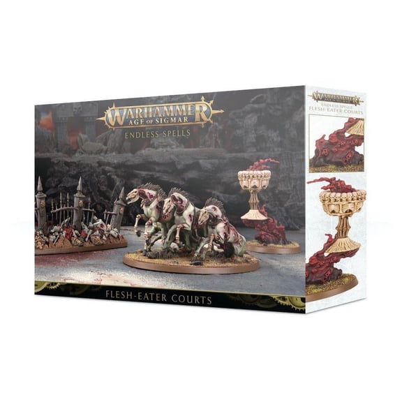 Games Workshop Warhammer Age of Sigmar - Endless Spells: Flesh-Eater Courts