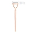 thumbnail image 1 of Flesh-Tone Eyelash Comb Separator - Metal Teeth with Protective Cover, 1 of 7