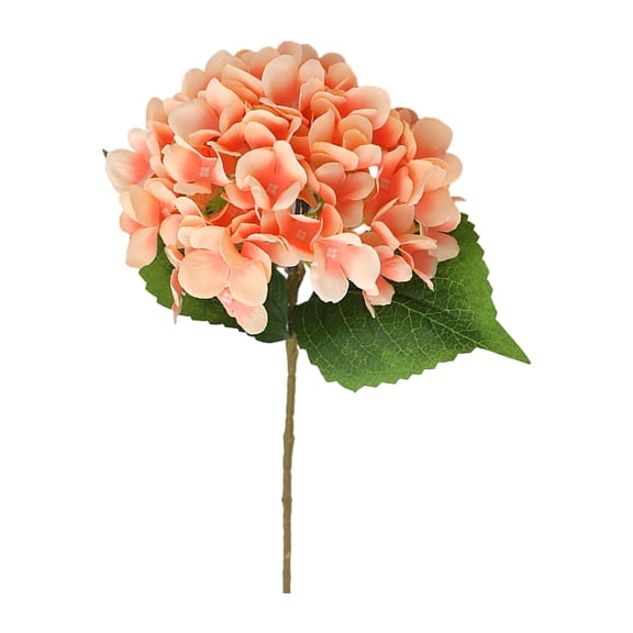 Flesh-Toned Faux Hydrangea Flowers Decorative Arrangements - Realistic Lifelike Floral Design For Home Office Wedding Party Decor - For Bedroom Living Room Diy Crafts