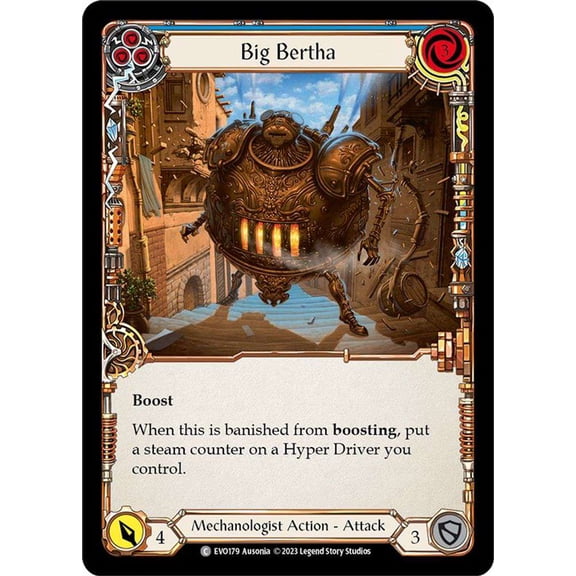 Flesh and Blood Bright Lights Common Big Bertha EVO179 (Blue)
