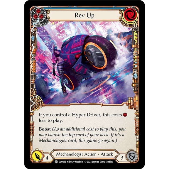 Flesh and Blood Bright Lights Common Rev Up EVO185 (Blue)