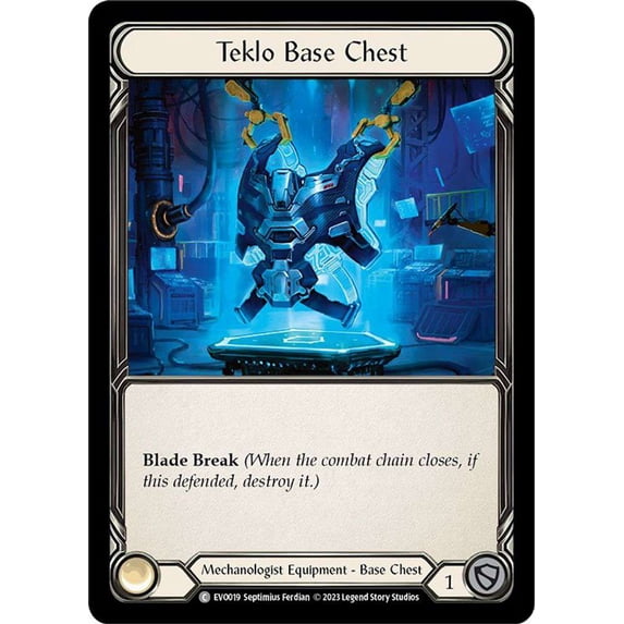 Flesh and Blood Bright Lights Common Teklo Base Chest EVO019