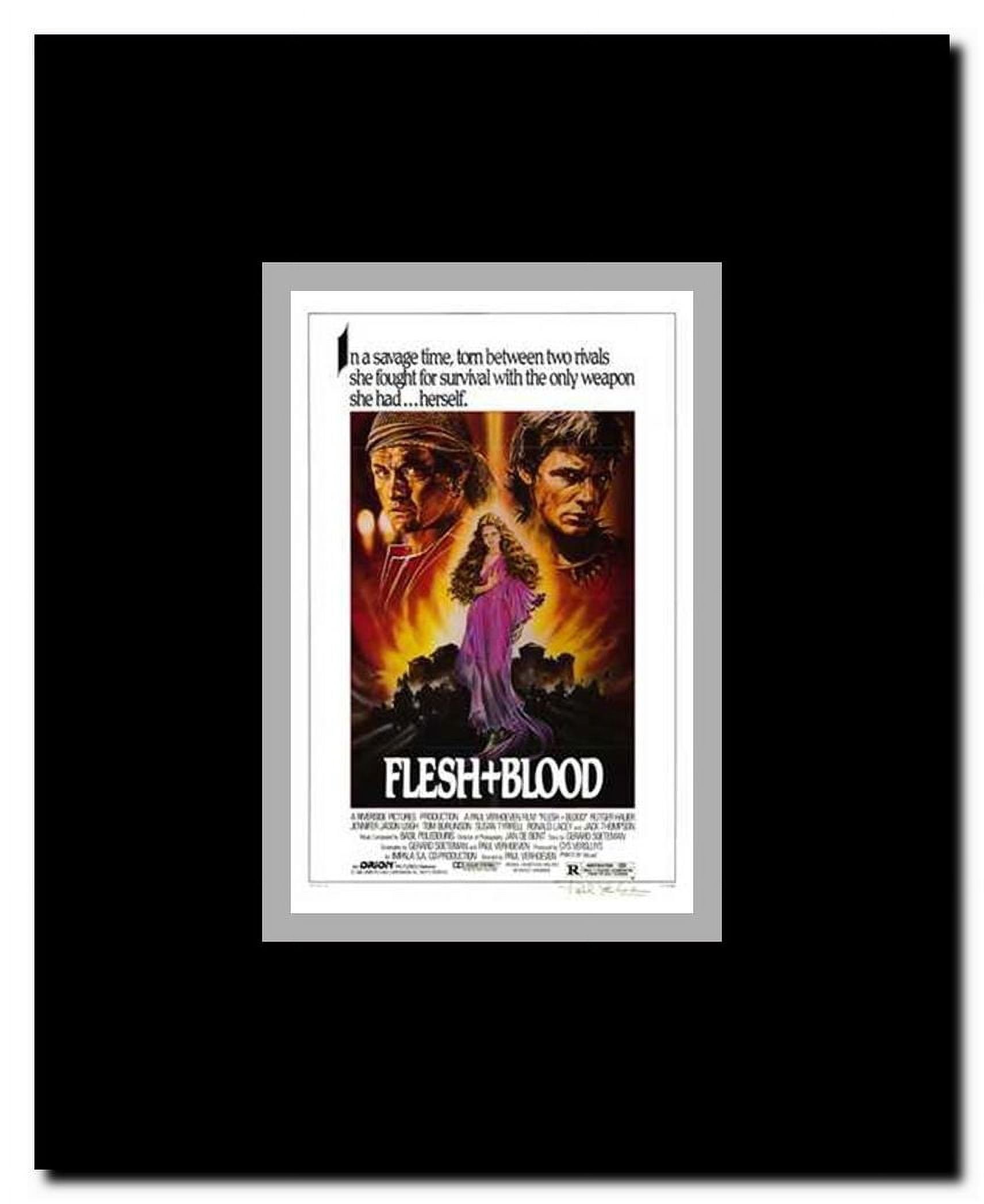 Flesh and Blood Framed Movie Poster