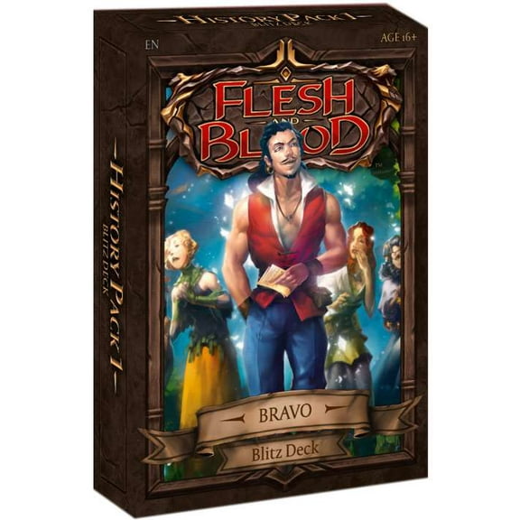 Flesh and Blood History Pack 1 Bravo Blitz Deck