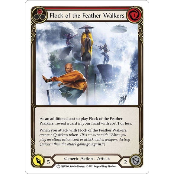 Flesh and Blood History Pack 1 Common Flock of the Feather Walkers #1HP390 [Red]