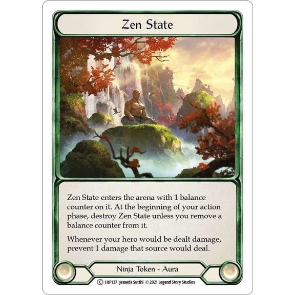 Flesh and Blood History Pack 1 Common Zen State #1HP137