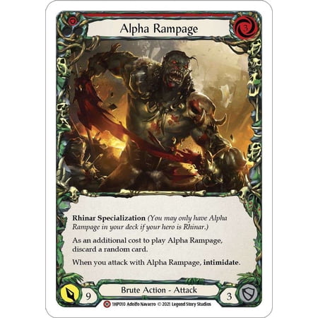 Flesh and Blood History Pack 1 Majestic Alpha Rampage #1HP010