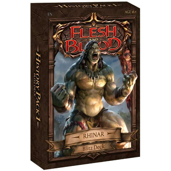 Flesh and Blood History Pack 1 Rhinar Blitz Deck