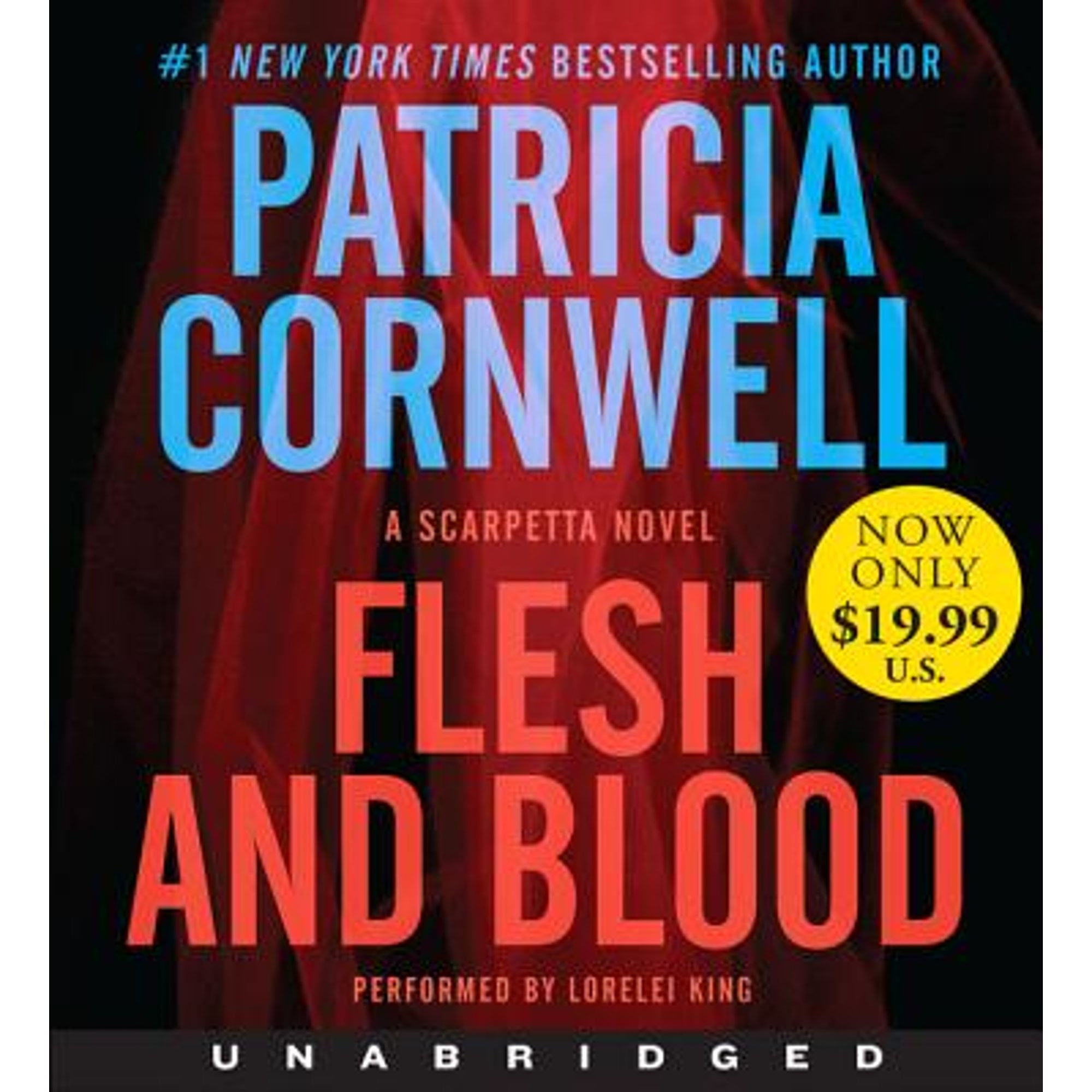 Pre-Owned Flesh and Blood Low Price CD: A Scarpetta Novel (Audiobook 9780062401014) by Patricia Cornwell, Lorelei King