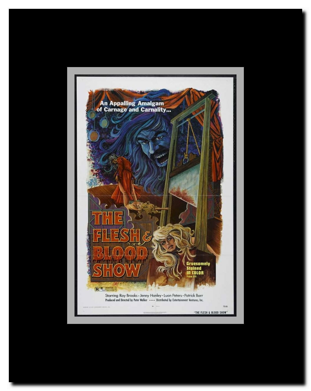 Flesh and Blood Show Framed Movie Poster
