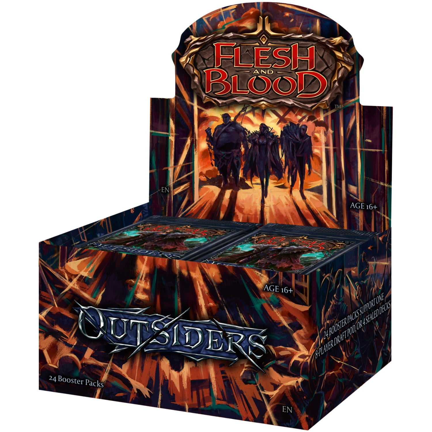 Flesh & Blood TCG: Outsiders 1st Edition - Booster Box (24) - Walmart.com