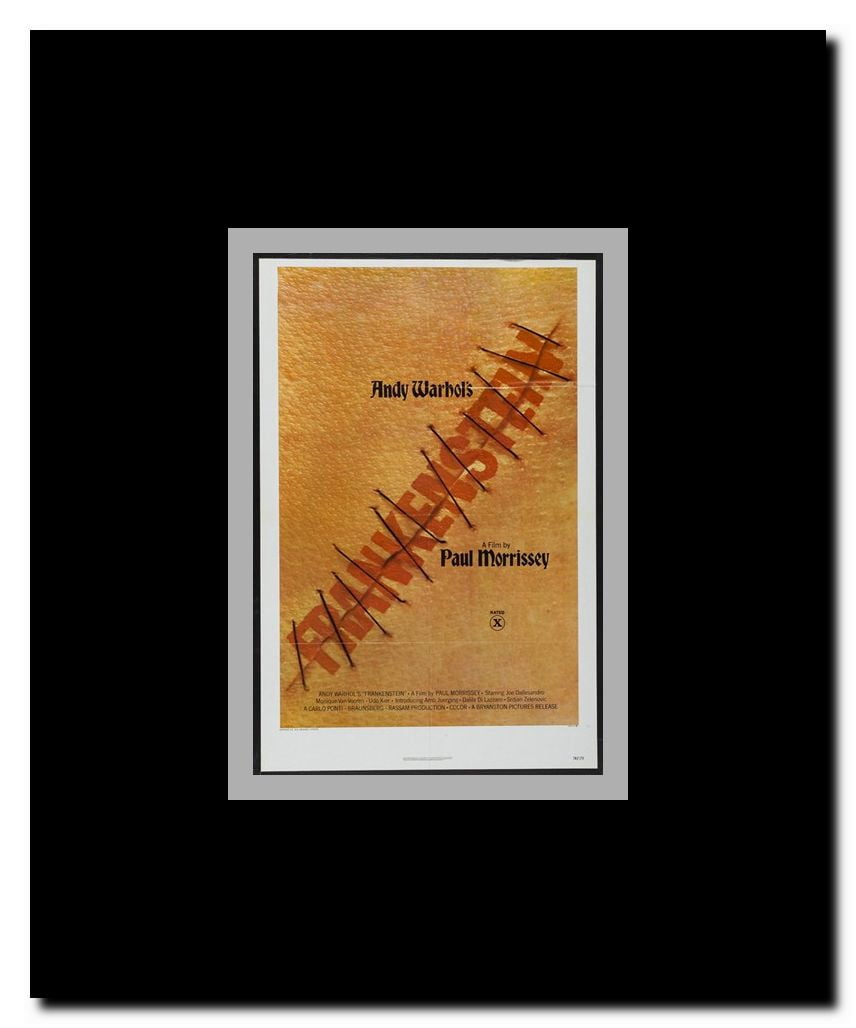 Flesh for Frankenstein Framed Movie Poster