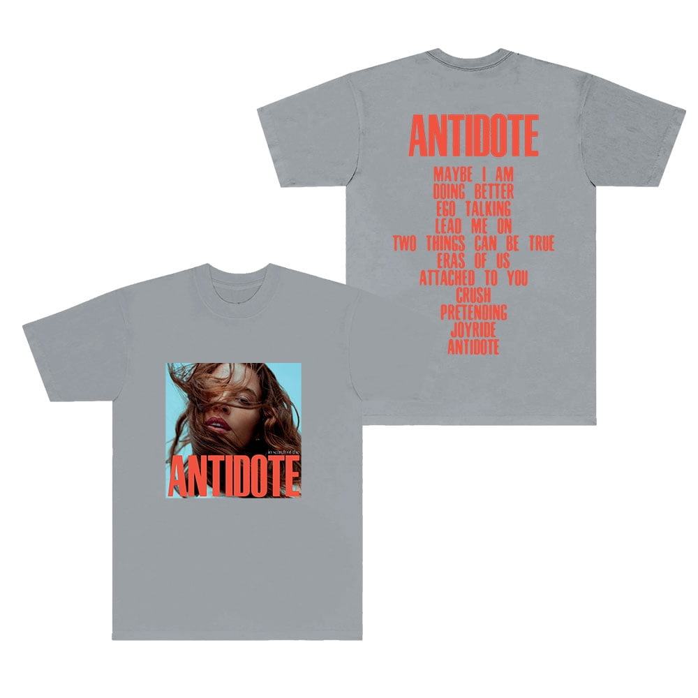 Fletcher Antidote Tshirts Tour New Logo Merch Tee Summer Women Men Crewneck Short Sleeve