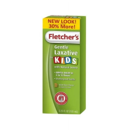 Fletchers Gentle Laxative For Kids, Root Beer - 3.25 Oz, 2 Pack