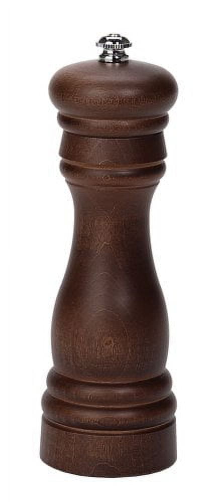 Walnut Stain 7.6" Adjustable Pepper Mill