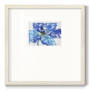 Fleur Bleue IPremium Framed Print