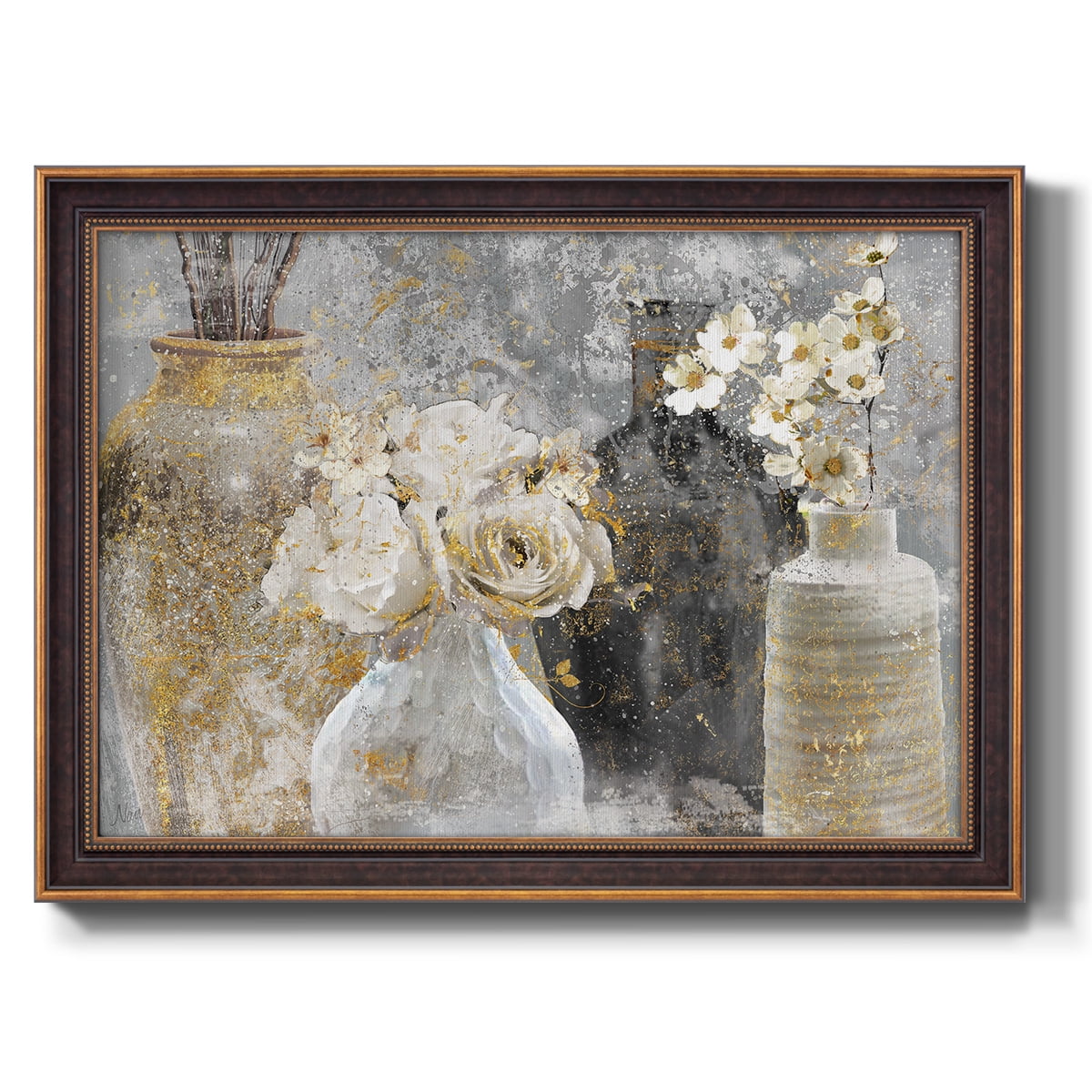 Fleur Couture Premium Framed Canvas- Ready to Hang