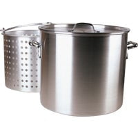 Fleur De Lis Aluminum Stockpot