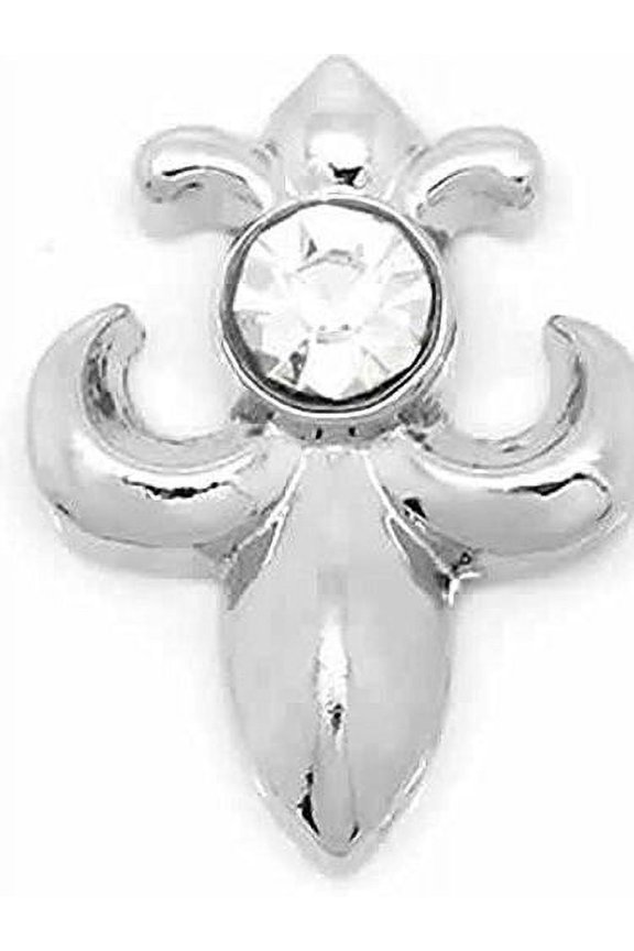 Fleur-De-Lis Floating Charms For Glass Living Memory Lockets