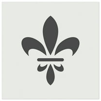 Fleur De Lis French Mardi Gras Elegant DIY Cookie Wall Craft Stencil - 5.5 Inch