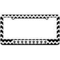 thumbnail image 1 of Fleur De Lis License Plate Tag Frame, Multiple Colors, 1 of 1