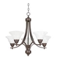 thumbnail image 1 of Fleur De Lis Living Guion 5-Light Shaded Chandelier, 1 of 3
