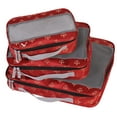 thumbnail image 1 of Fleur De Lis Packing Cubes - 3-Piece Set, 1 of 2