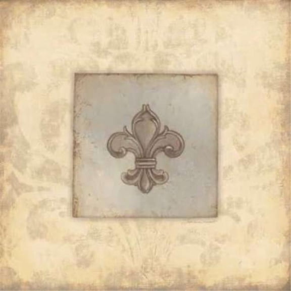 Fleur De Lis V Poster Print by Stephanie Marrott