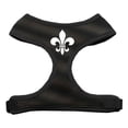 thumbnail image 1 of Fleur de Lis Design Soft Mesh Harnesses Black Large, 1 of 1