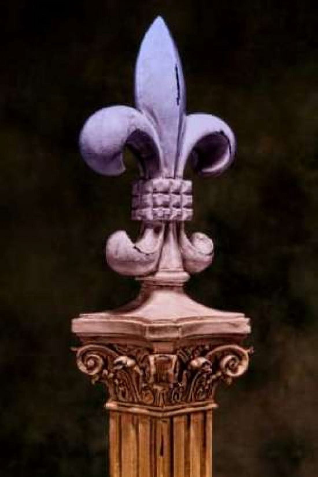 Fleur de Lis I Canvas Art - C Thomas McNemar (24 x 36)