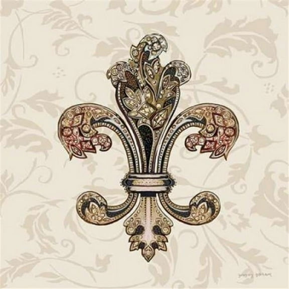 Fleur de Lis Motif I Poster Print by Gregory Gorham